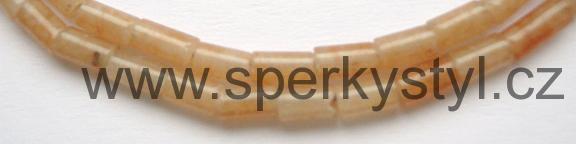 Elegantní náhrdelník z minerálu karneol