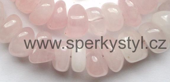 ELegantní náhrdelník z minerálu růženín