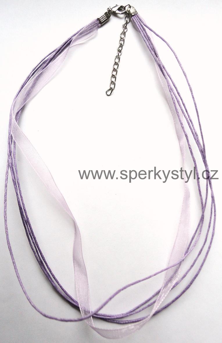 Elegantní stužka - fialková sv.