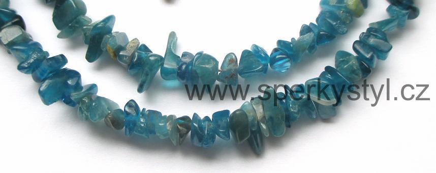 Elegantní náhrdelník z minerálu apatit