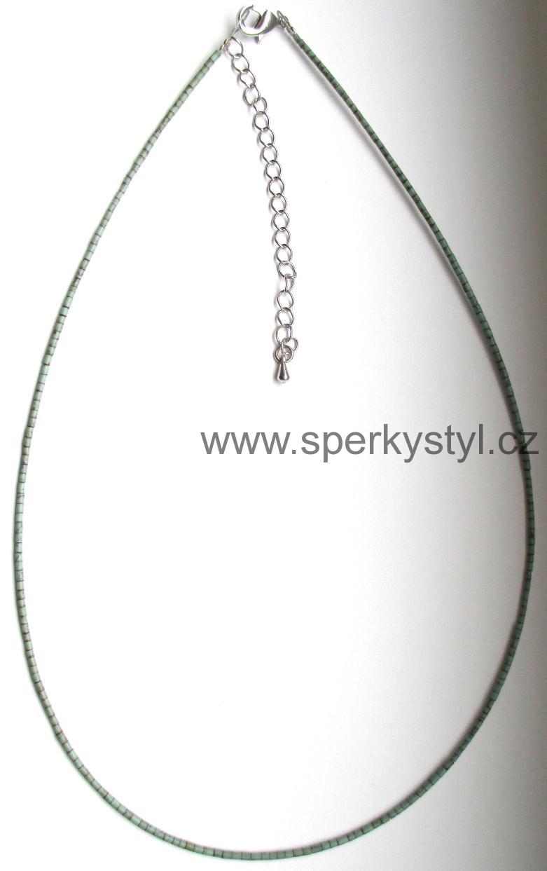 Elegantní náhrdelník z minerálu tyrkys
