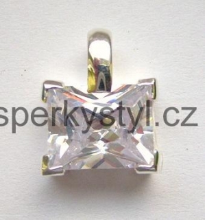Elegantní  přívěsek se zirkonem