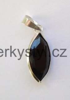 Elegantní stříbrný přívěsek se zirkonem