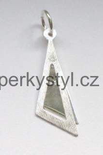 Elegantní stříbrný přívěsek