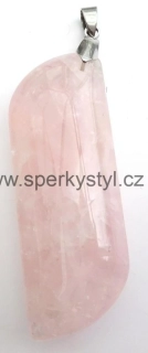 Elegantní přívěsek z minerálu růženín